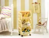 BAMA Scaffale mobile TIDY, bianco/marrone Anteprima dell’immagine prodotto 7