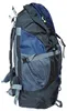 Rucksack Mountains 50 L zum Wandern blau Produktbild-Vorschau 3