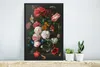 MuchoWow® MuchoWow® Gerahmtes Poster Stilleben mit Blumen Produktbild-Vorschau 5