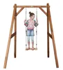 AXI Portique en Bois  - Balançoires Enfant en Marron | Voir les images du produit 8