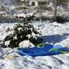 Isrhor-3005U Sanki Ślizgi Z Hamulcem Niebieskie Plastikowe Podgląd zdjęcia produktu 2