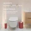 Badset 6-teilig, Badezimmer Zubehörset, Badaccessoires Rot Produktbild-Vorschau 7