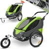 KESSER® Kinderanhänger Fahrradanhänger 360° Drehbar mit Produktbild-Vorschau 1