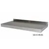 Wandbord Edelstahl Verstärkt, 2 Böden, 100X30 Produktbild-Vorschau 2