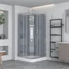 SAT Project: Kwadratische douchecabine met schuifdeur, Productafbeelding-voorbeeld 1