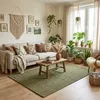 Hanse Home Tappeto Bouclé di iuta Jaipur Verde Giungla Anteprima dell’immagine prodotto 13