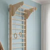 Espalier en bois pour enfants – Espalier Montessori blanc Voir les images du produit 6