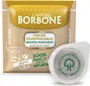 A coffee pod and its packaging are shown against a light brown and white background. Produktbild-Vorschau