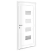 vidaXL Haustür Anthrazit 100x210 cm Aluminium und PVC Produktbild-Vorschau 5