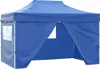 vidaXL Tente pliante Pop-Up avec 4 éléments latéraux 3x4,5 Voir les images du produit 7