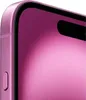 A close-up shot of the top corner of a pink smartphone. Produktbild-Vorschau
