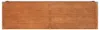 vidaXL Hochbeet Rostig 160x40x45 cm Cortenstahl Produktbild-Vorschau 3