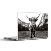MuchoWow® Laptop Aufkleber Sticker Cover Berg - Schwarz - Produktbild-Vorschau 1