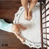 Kulatý háčkovaný koberec / průměr 100 cm / 5 mm bavlněný Náhled obrázku produktu 6