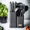 Klausberg Küchen Set 5 Messer und Utensilien Schwarz Produktbild-Vorschau 2