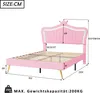 MODFU Kinderbett Polsterbett 140×200 cm mit LED-Licht, Produktbild-Vorschau 7