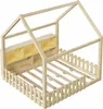 Letto per bambini Merax 140x190 cm, con sponde, striscia Anteprima dell’immagine prodotto 11