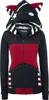 Bye Bye Kitty Kapuzenjacke Damen Star Kitty schwarz/rot XL Produktbild-Vorschau 1