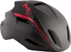MET Fahrradhelm Manta , Schwarz Rot Schattiert, S Produktbild-Vorschau 1
