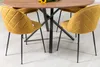 Tavolo ovale 150×100 cm con struttura in metallo incrociato Anteprima dell’immagine prodotto 4