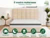 Materasso a molle di alta qualità a 7 zone | 100 x 200 cm | Anteprima dell’immagine prodotto 6