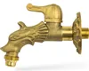 Nostalgie Auslaufventil Drache 1/2 Zoll poliertes Messing Produktbild-Vorschau 2