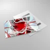 Bilder auf glas - Abstrakt zusammensetzung 3d grafiken - Produktbild-Vorschau 2