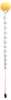 24cm Glas Thermometer Analog Temperatur bis 110°C mit Produktbild-Vorschau 1