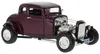 Modèle réduit d'une Ford Hot Rod, couleur violette Voir les images du produit 1