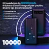 Extralink 10000 mAh Powerbank 4-in-1, USB-C, Micro-USB, Anteprima dell’immagine prodotto 9