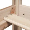Hochbett mit Dach 90x200 cm Massivholz Kiefer Produktbild-Vorschau 10