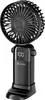 A black portable fan on a white background. Produktbild-Vorschau