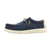 Hey Dude Wally Leinenschuh Blau Produktbild-Vorschau 25