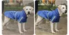 Großer Hund Regenmantel Cape-Stil Reflektierende Streifen Produktbild-Vorschau 3