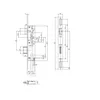 Serratura da infilare RR B 1314 PZ 24/25/92/10mm DIN L/R Anteprima dell’immagine prodotto 4