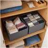 Schubladen Organizer Set 6-teilig Stoff Unterwäsche Produktbild-Vorschau 15