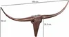 FineBuy Dekoracja z rogami byka FB37860, brązowa, 100 cm, Podgląd zdjęcia produktu 3