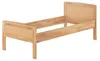 Seniorenbett Einzelbett Buchebett natur 90x200 Futonbett Produktbild-Vorschau 3
