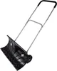 A snow shovel with wheels, shown from a diagonal angle against a white background. Produktbild-Vorschau