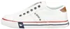 Mustang Damen Canvas Sneaker Weiß Voir les images du produit 13