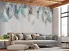 Vlies Fototapete Feder 350x256 cm Tapeten Wandtapete XXL Produktbild-Vorschau 1