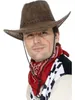 Brauner Cowboyhut Braun Cowboy Westernhut Hut Produktbild-Vorschau 1