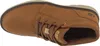 A top-down view of a brown leather boot. Produktbild-Vorschau