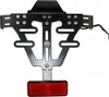 Motorrad Kennzeichenhalter Universal mit LED Beleuchtung # Produktbild-Vorschau 2