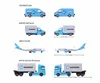 Majorette - Maersk Transport-Fahrzeuge (Geschenkset) - 4 Produktbild-Vorschau 8