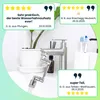 1080° Drehbarer Wasserhahn-Aufsatz aus Metall: Für Bad & Produktbild-Vorschau 5