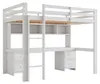 Łóżko piętrowe 90 x 200 cm z biurkiem, 4 szufladami i 4 Podgląd zdjęcia produktu 11