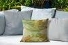 MuchoWow® Outdoor Kissen - Marmor - Muster - Grün - Gold - Produktbild-Vorschau 4