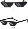 [3 Pack] Thug Life slnečné okuliare, muži ženy sklo 8bit Náhľad obrázku produktu 2