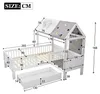 Merax Kinderbett 90x200cm mit Schublade und Zeltstoff, Produktbild-Vorschau 7